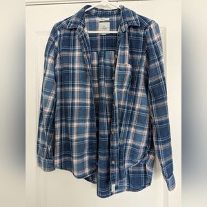 American Eagle Boyfriend Fit Flannel shirt